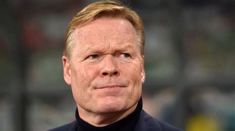 shock ronald koeman   feels  healthy   hospitalised