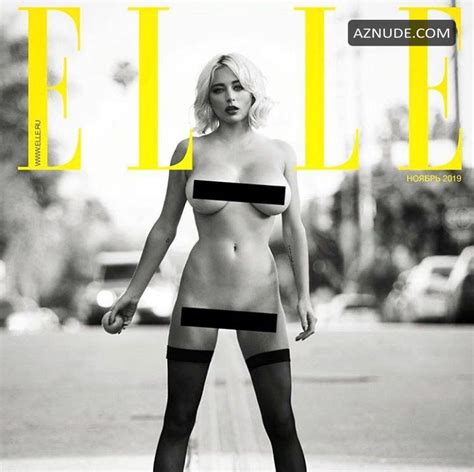 Caroline Vreeland Photographed Naked For Elle Russia