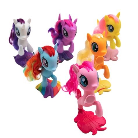 hasbro   pony seapony figurine  mermaid tail toy