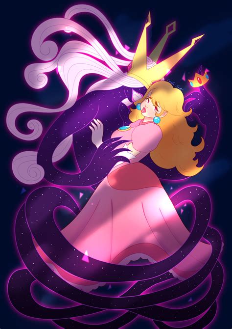 a shadow waltz with the queen 🌕🖤 best to view it ´ ゝ `