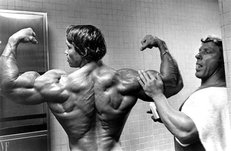 pumping iron rarely seen photos from the film that built