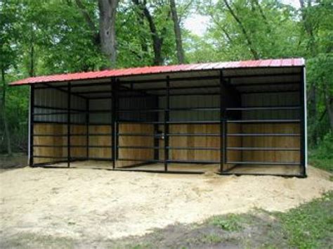 sided horse shelter plans google search shedplans