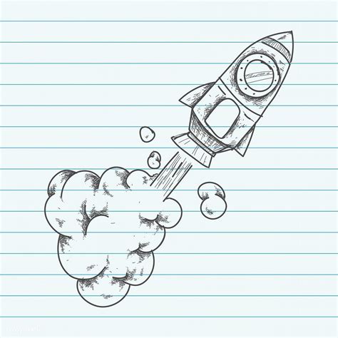 rocket ship doodle design vector premium image  rawpixelcom te