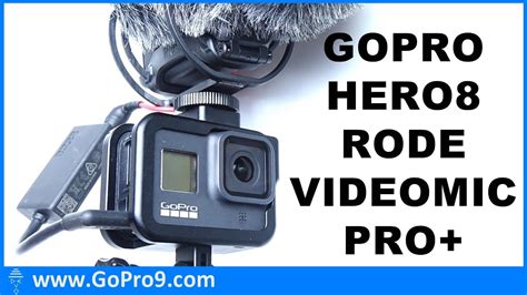 gopro hero  black external microphone rode videomic pro gopro pro mm mic adapter youtube