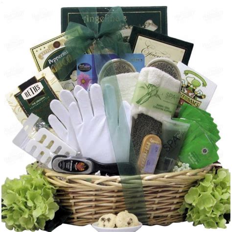 spa gift baskets delivery  decor