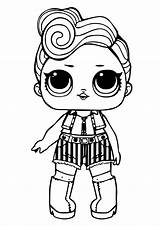 Lol Coloring Pages Printable Doll Dolls Surprise Funky Qt Sheets Print Kids Scribblefun Baby Prints Printing sketch template