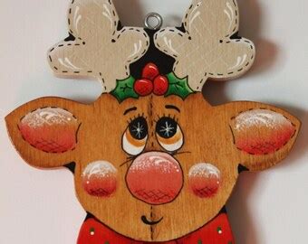 popular items  wood reindeer  etsy