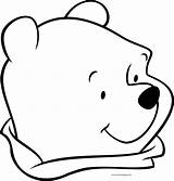 Pooh Wecoloringpage Hunny sketch template