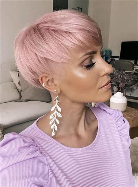 These Female Short Hairstyle Can Also Be Sexy Simple And Fashionable
