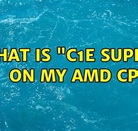 C1E CPU に対する画像結果.サイズ: 195 x 185。ソース: www.youtube.com