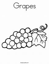 Coloring Grapes Print Favorites Login Add sketch template