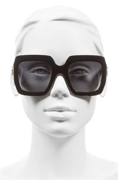 54mm square sunglasses nordstrom gucci sunglasses women sunglasses