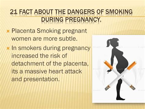 The Effect Of Smoking On Pregnancy And The Fetus Online Presentation
