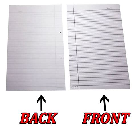 buy white project paper sheets  size  punched sheets file