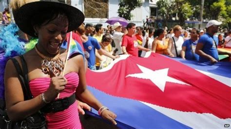 cuba gay pride calls for same sex marriage to become legal