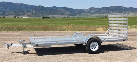 aluminum utility silverwing trailers