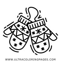 mittens coloring page ultra coloring pages