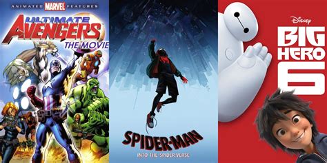 Marvel 10 Best Animated Movies Ranked According To Imdb
