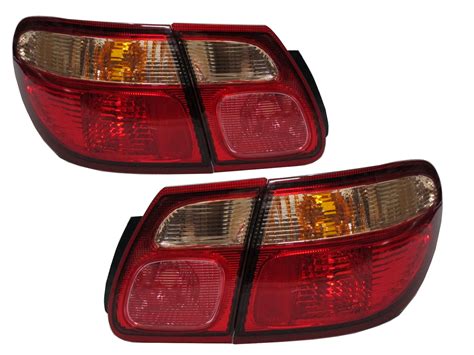 almera    pre facelift  crystal tail rear light redclear