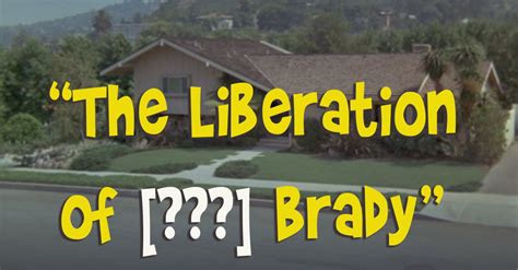 Do You Know Which Name Fits In These Brady Bunch Episodes