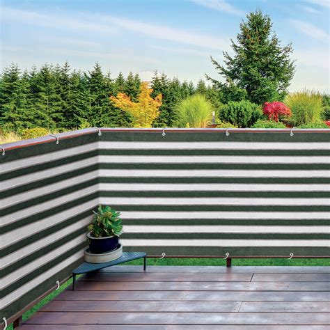 deck fence privacy screen fence covering walter drake