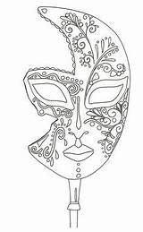 Fasching Zeichnen Masken Ausmalen Faschingsmasken Selber Maske Erwachsene Venezianische Augen sketch template