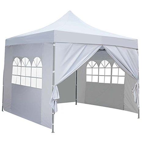 ft outdoor pop  canopy tent   removable side walls instant gazebos shelters