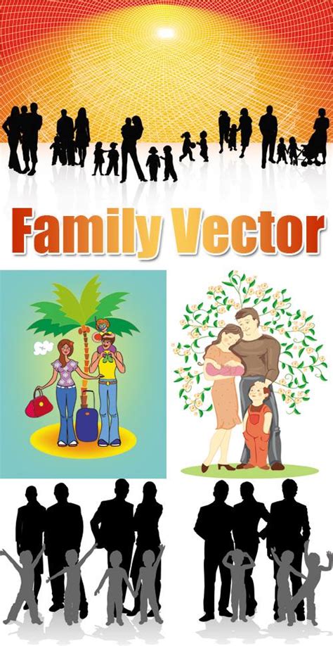 vector family vector    freeimages