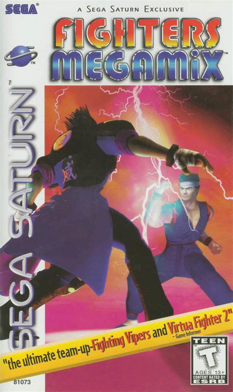 Fighters Megamix For Sega Saturn 1996 Mobygames