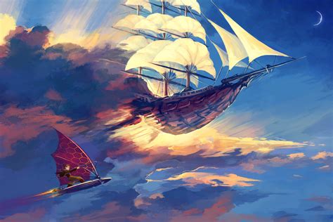 artwork fantasy art ship sailing ship treasure planet wallpaper resolutionx id