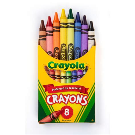 crayola crayons  count assorted colors school supplies  kids