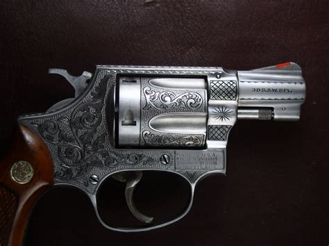 double action revolvers  gun engraver