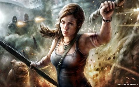 lara croft jeffery10 art beautiful pictures games funny pictures and best jokes