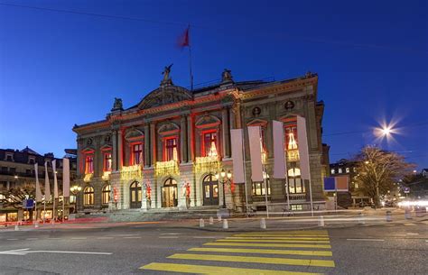 grand theatre or big theater geneva switzerland