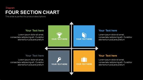 section chart powerpoint  keynote  slidebazaar