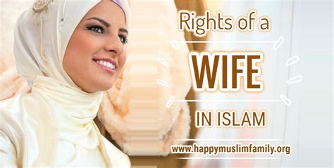 6 islamic rights of the wife about islam