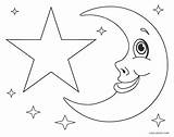 Stern Sterne Mond Epic Malvorlagen sketch template
