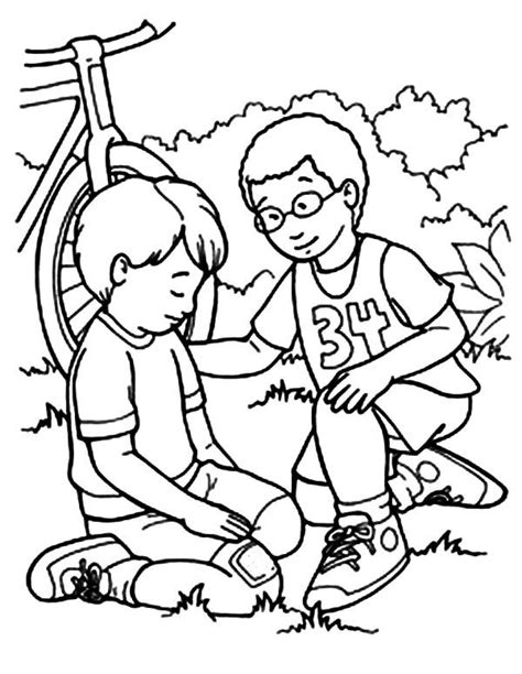 pin  kindness coloring pages