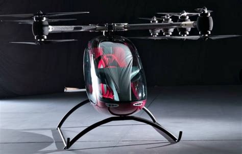 passenger drone  manned flight drone drones concept flying car