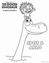 Dinosaur Arlo Good Coloring Pages Spot Disney Colouring Printable Activity Sheets Print Color Kids Dino Dessin Pdf Dinosaurs Pixar Coloriage sketch template