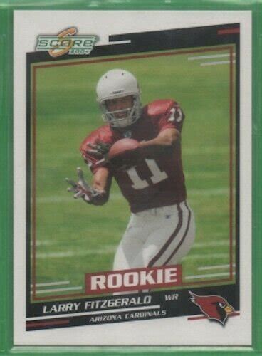 2004 score larry fitzgerald rookie rc cardinals