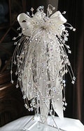 Image result for Swarovski Bell, Bridal Bouquet, Silver, Large. Size: 120 x 185. Source: www.pinterest.com