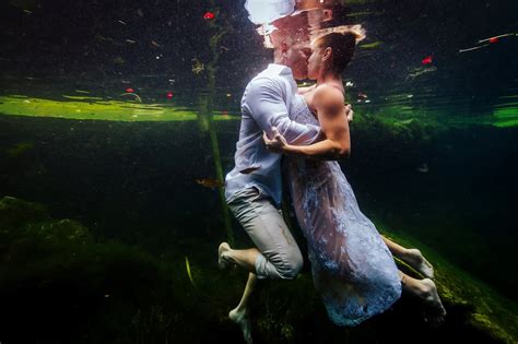 Underwater Trash The Wedding Dress Shoot Popsugar Love And Sex Photo 44