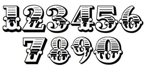 numbers images  pinterest numbers calligraphy  number fonts