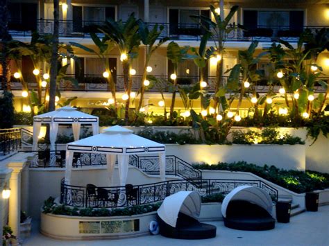 poolside   beverly hills plaza hotel sealaura
