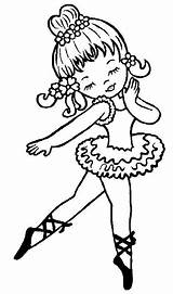 Coloring Pages Dance Printable Ballerina Colouring Betty Ballet Sheets Girls Kids sketch template