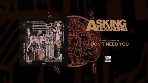 Asking Alexandria I Don T Need You Feat Grace Grundy Chords Chordify