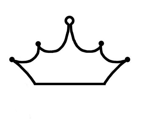 crown outline image clipart