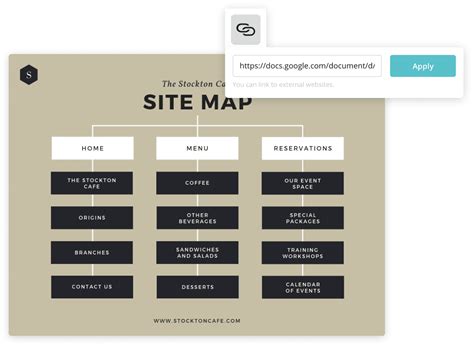 site map maker design  custom site map  canva
