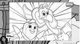 Tots Cartoon Xcolorings Junior Pip Noncommercial sketch template
